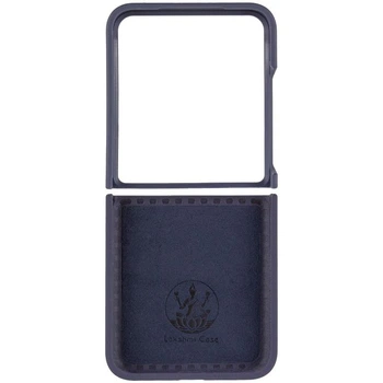 Чехол Lakshmi Foldables Silicone Cover (качество AAA) для Motorola Razr 50 Ultra, защитный силиконовый кейс из двух частей для складного телефона, с точной посадкой и свободным механизмом складывания Midnight Blue