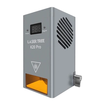 Лазер з подачею повітря для різання гравіювання Laser Tree K20 Pro 20Вт 450нм Grey (967212)