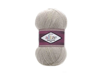 Пряжа ALIZE Superwash Comfort арт.152 5шт/уп бежевий 25% поліамід 75% вовна 100г 420м