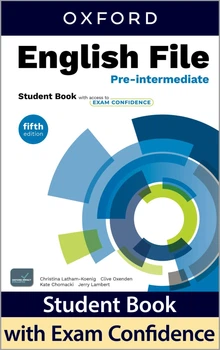 English File fifth edition Pre-Intermediate Student Book with access to Exam Confidence - Christina Latham-Koenig, Clive Oxenden, Kate Chomacki, Jerry Lambert - 9780194284622