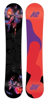 Сноуборд K2 FIRST LITE 146 Black/coral/violet (11C0020)