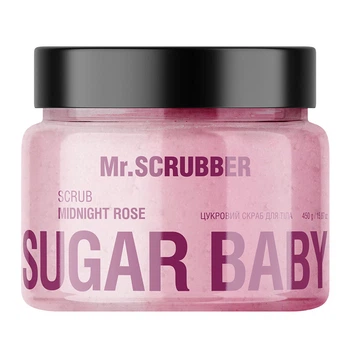 Сахарный скраб для тела Mr.SCRUBBER Sugar Baby Midnight Rose 450 г
