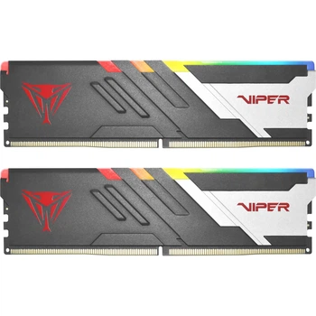 Оперативна пам'ять з підсвічуванням Patriot Viper Venom RGB 32 GB (2x16GB) DDR5 7200 MHz CL34 (PVVR532G720C34K)