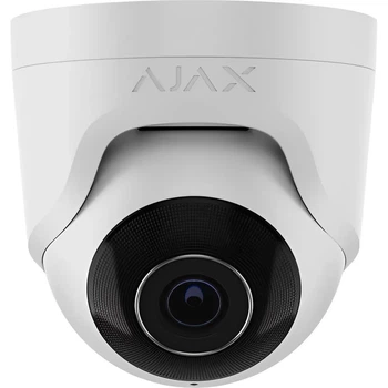 Камера видеонаблюдения с микрофоном Ajax TurretCam 4 мм защита IP65 IK08 5 Мп Белый (99-00017165)