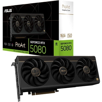 Видеокарта ASUS GeForce RTX 5080 16GB GDDR7 ProArt OC Edition (PROART-RTX5080-O16G)