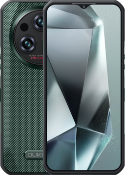Smartfon Oukitel WP35 5G 8/256GB Black-Green (WP35- GN_V2/CHOUT/OL)