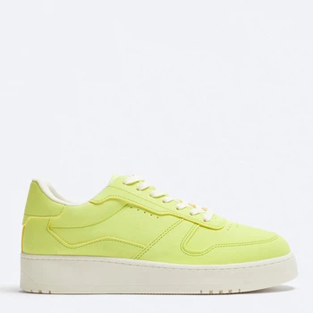 Мужские кеды низкие Zara 188968940 41 26.5 см Салатовые (1159801059)