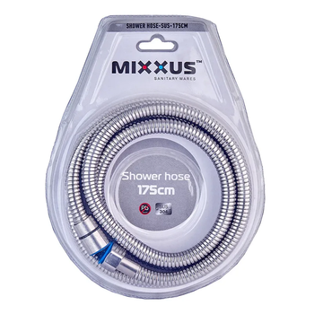 Шланг для душа Mixxus Shower hose-SUS-175cm из нержавеющей стали MI6054