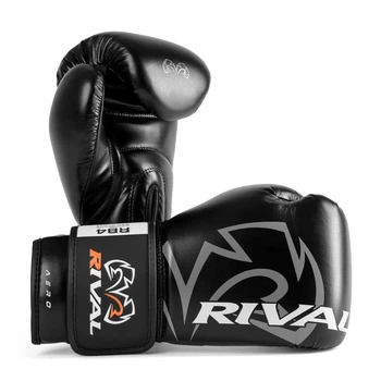 Боксерские перчатки Rival RB4 Aero Bag L 14 унций (RB4-Black-L)