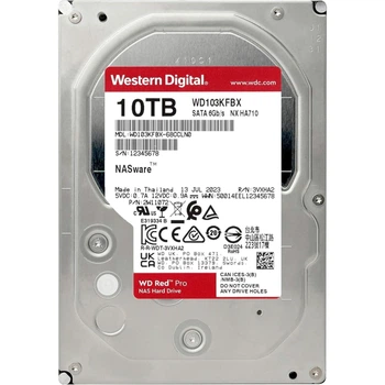 Накопитель HDD SATA 10.0TB WD Red Pro NAS 7200rpm 512MB (WD103KFBX)