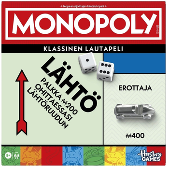 Gra planszowa Hasbro Monopoly Classic Refresh (wersja fińska) (5010996302410)