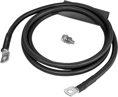 Kabel do łączenia akumulatora Lechpol PA35/8/2 35 mm² 200 cm M8 Czarny (5901890126151)