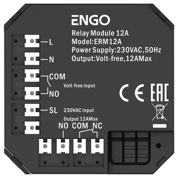 Модульне реле ENGO CONTROLS ERM12A 12 A