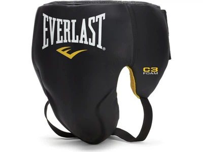 Захист паху EVERLAST Leather Hook & Loop Pro Competition Protector L чорний (5714)