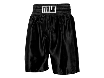 Боксерські труси TITLE Boxing Edge Boxing Trunks 2.0 S чорний (5457)