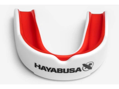 Капа HAYABUSA Combat Mouth Guard дорослий білий/червоний (5803)