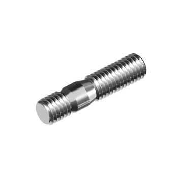 Стержень двусторонний 1,25d М12х35 цинк белый DIN939 сталь 8.8 шаг 1,75 (20шт.) [5Z976P5Z8812003520] Metalvis, шпилька резьбовая