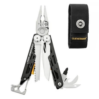 Мультитул Leatherman Signal + Чехол LEATHERMAN - Large 4.75", черный нейлон