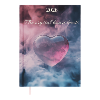 Ежедневник датированный 2026 Buromax Romantic A5 полиграфический 336 страниц (BM.2170-17)