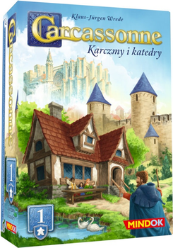Доповнення до настільної гри Bard Каркассон 3 Корчми та собори 1 видання (польське видання) (8595558307210)