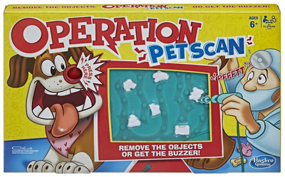 Gra planszowa Hasbro Operation Pet Scan (wersja fińska i szwedzka) (5010993713585)