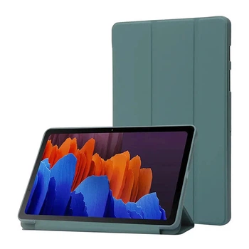Чехол Silicone Samsung Galaxy Tab A11 8.7" SM-X130, SM-X135 Темно-зелёный