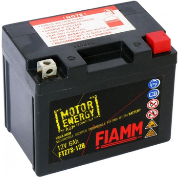 Акумулятор автомобільний Fiamm Motor Energy FTZ8V-12B 7 А·год / 110 А 12 В (7907523)