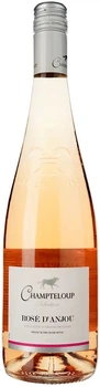 Вино натуральне напівсухе рожеве Анжу Aop Rose D`anjou Champteloup 11% 0.75 л (3176780025339)