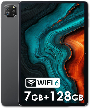 Планшет 10.1" Blackview Oscal Pad 70 4+3/128Gb 4 ядра Android 12 6580 mAh Space Grey