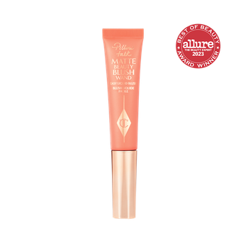 Рідкі матові рум'яна Charlotte Tilburry Matte Beauty Blush Wand Pillow Talk Peach Pop 12 мл
