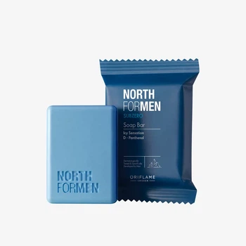 Мыло Oriflame North For Men Subzero с охлаждающим эффектом, 100 г