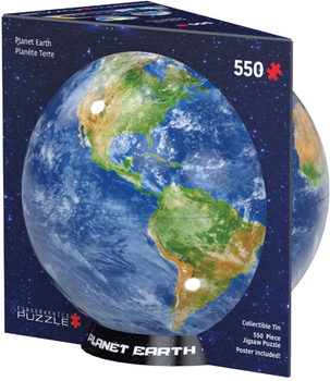 Пазл Eurographics Планета Земля подарункова коробка 550 ел 8551-5862 (628136658621)