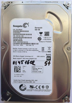 Жесткий диск для компьютера Seagate ST500DM002 500GB 3.5" 16MB 7200rpm SATA-III 6Gb/s Б/У