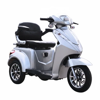 Електроскутер VISTA-2 (T408-2) срібло 1000Вт 60В 20А·год, максимальна швидкість 25 км/год (303290)