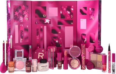 Адвент-календар Makeup Revolution All Stars Beauty 24 шт (5057566868648)