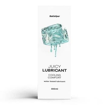 Лубрикант на водній основі Satisfyer Juicy Lubricant Cooling Comfort water based 300 мл