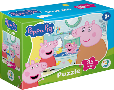 Мини-пазл DoDo Peppa Pig Утята в ванной 35 элементов (4823115912701)
