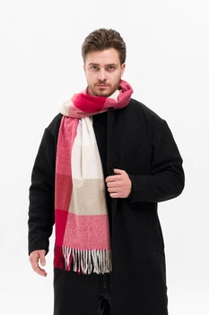 Чоловічий Шарф У Клітинку Without Terner Red 553218144