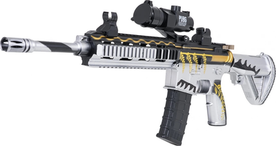 Karabin M416 na kulki wodne z akcesoriami Szary ZMI.G840-9 (5903864974478)