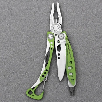 Мультиінструмент LEATHERMAN Skeletool Moss Green, картонна коробка