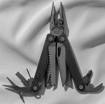 Мультитул LEATHERMAN CHARGE PLUS, синтетичний чохол, метричні біти