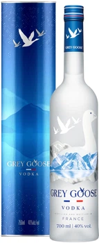 Горілка Grey Goose 0.7 л 40% в металевій коробці (7640175712891)