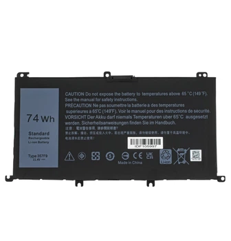 Батарея DELL Inspiron 357F9 15 5578, 5579, N5579, 7559, 7557, 7567, 7566, 5576 11.4V 6480mAh
