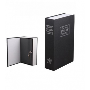 Сейф книга "Английский словарь", 24см черная FL 995