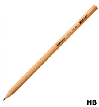 Карандаш графитный HB 6000-12CB Natural MARCO