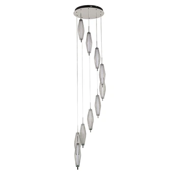 Люстра підвісна каскадна світлодіодна LED Levistella 7813142-10 CH хром
