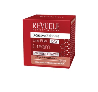 Крем-філер денний з колагеном та еластином Revuele Bio Active Skin Care, 50 мл