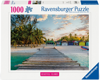 Puzzle Ravensburger Beautiful Islands Malediwy 1000 elementów 12000159 (4005555001591)