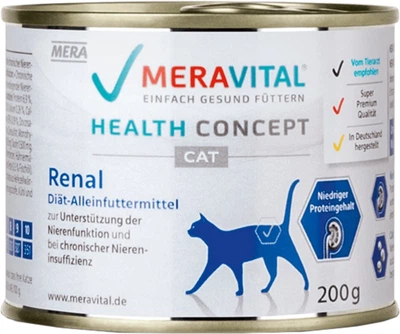 Вологий корм для кішок Mera MVH Renal при хворобах нирок 200 г (4025877602030)