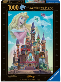 Puzzle Ravensburger Disney Castles Śpiąca Królewna 1000 elementów 12000266 (4005555002666)